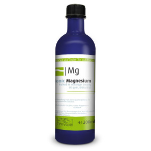 Kolloidales Magnesium Mg mit 80ppm in Wasser 200ml